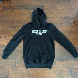 Limited Edition Black Full Send Fitness Hoodie Size Small